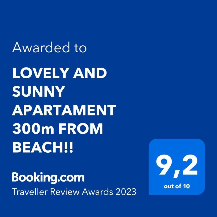 Lovely And Sunny Apartament 300M From Beach!! Peraía Zewnętrze zdjęcie