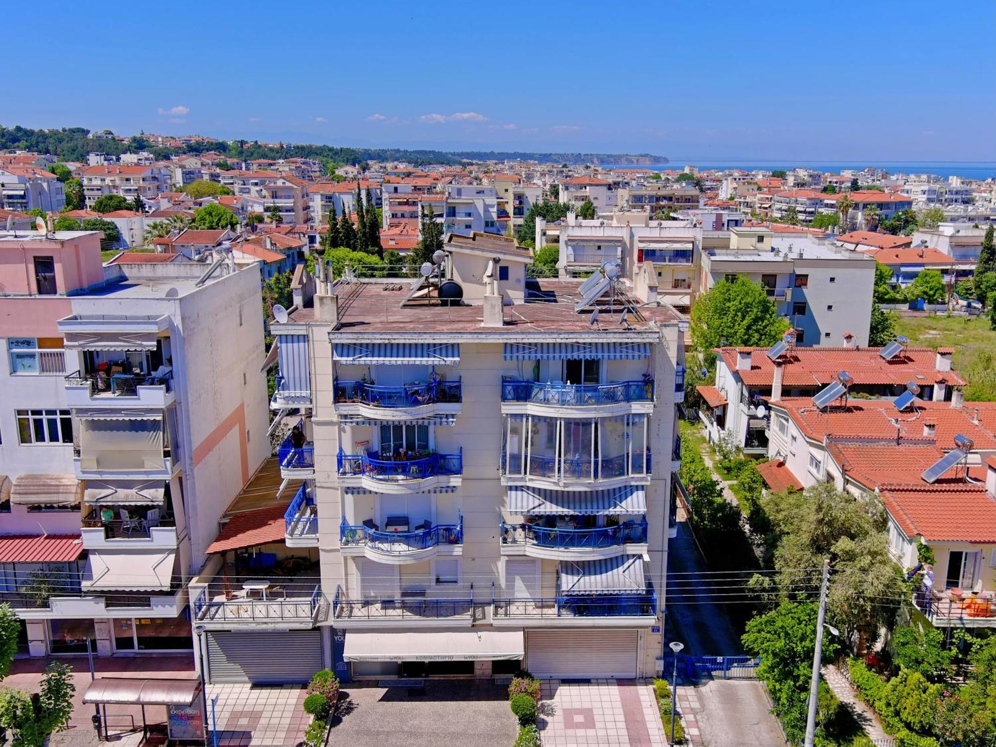 Lovely And Sunny Apartament 300M From Beach!! Peraía Zewnętrze zdjęcie